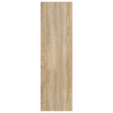 Book Cabinet/Room Divider Sonoma Oak 100x30x103 cm - Top-Down View