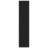 Book Cabinet/Room Divider Black 100x30x135 cm - Top-Down View