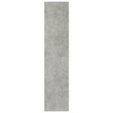 Book Cabinet/Room Divider Concrete Grey 100x30x135 cm - Top-Down View