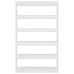Book Cabinet/Room Divider White 100x30x166 cm