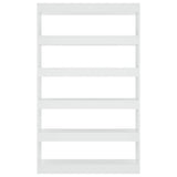 Book Cabinet/Room Divider White 100x30x166 cm - 45-Degree Angle