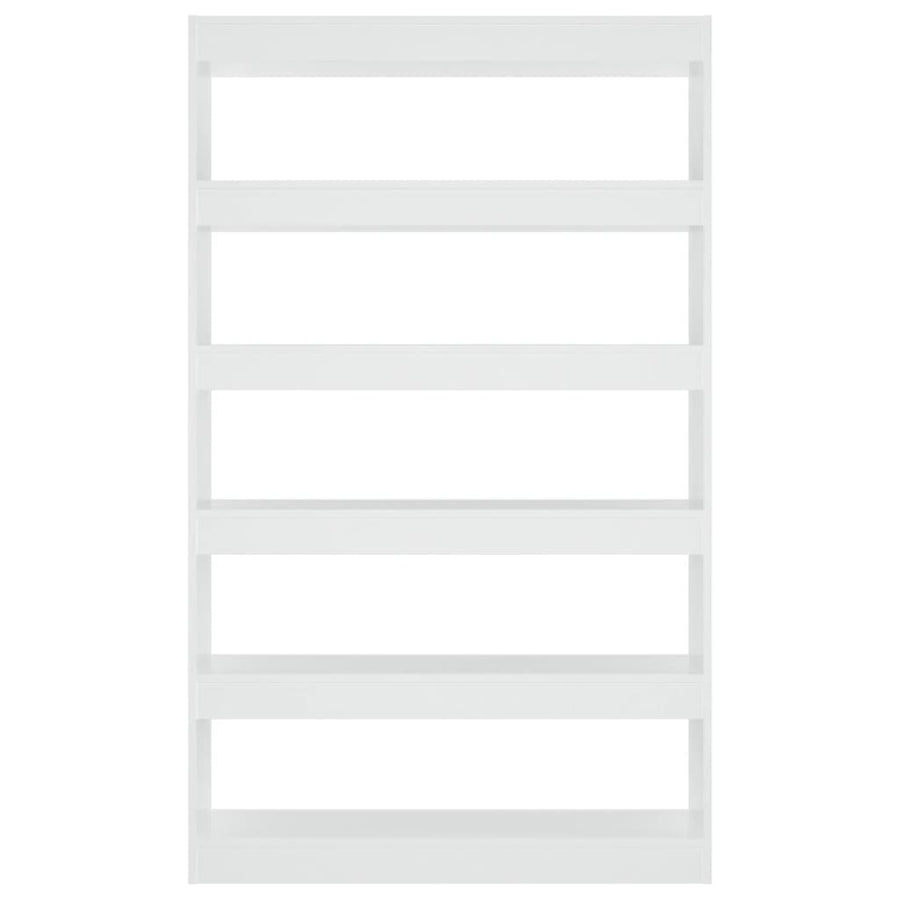Book Cabinet/Room Divider White 100x30x166 cm