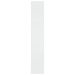 Book Cabinet/Room Divider White 100x30x166 cm