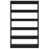 Book Cabinet/Room Divider Black 100x30x166 cm - 45-Degree Angle