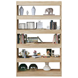 Book Cabinet/Room Divider Sonoma Oak 100x30x166 cm - Top-Down View