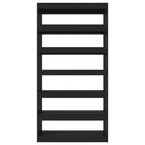 Book Cabinet/Room Divider Black 100x30x198 cm Engineered wood - 45-Degree Angle