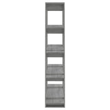 Book Cabinet/Room Divider Grey Sonoma 100x30x160 cm