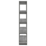 Book Cabinet/Room Divider Grey Sonoma 100x30x160 cm - Top-Down View