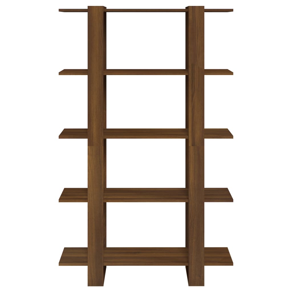 Book Cabinet/Room Divider Brown Oak 100x30x160 cm