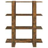 Book Cabinet/Room Divider Smoked Oak 100x30x123.5 cm
