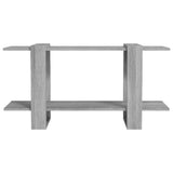 Book Cabinet Grey Sonoma 100x30x51 cm Engineered Wood