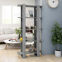 Book Cabinet/Room Divider Grey Sonoma 80x30x160 cm