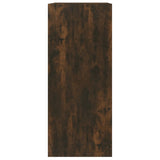 Book Cabinet/Room Divider Smoked Oak 40x30x72 cm