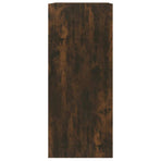 Book Cabinet/Room Divider Smoked Oak 40x30x72 cm