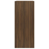 Book Cabinet/Room Divider Brown Oak 40x30x72 cm - Top-Down View