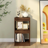 Book Cabinet/Room Divider Brown Oak 40x30x72 cm - 45-Degree Angle