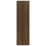 Book Cabinet/Room Divider Brown Oak 40x30x103 cm Engineered Wood