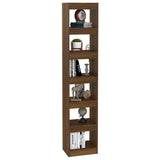 Book Cabinet/Room Divider Brown Oak 40x30x198 cm - Top-Down View