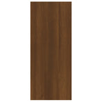 Book Cabinet/Room Divider Brown Oak 60x30x72 cm