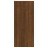 Book Cabinet/Room Divider Brown Oak 60x30x72 cm - Rear View