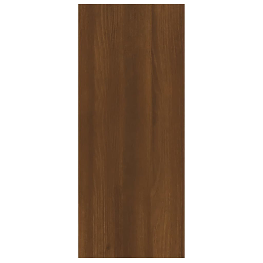 Book Cabinet/Room Divider Brown Oak 60x30x72 cm