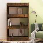 Book Cabinet/Room Divider Smoked Oak 60x30x103 cm