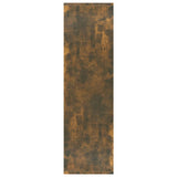 Book Cabinet/Room Divider Smoked Oak 60x30x103 cm Engineered Wood - Rear View