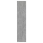 Book Cabinet/Room Divider Grey Sonoma 60x30x135 cm