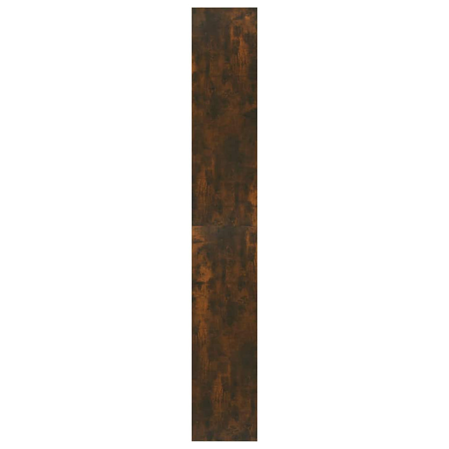 Book Cabinet/Room Divider Smoked Oak 60x30x198 cm