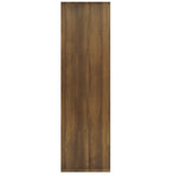 Book Cabinet/Room Divider Brown Oak 80x30x103 cm Engineered wood - Top-Down View