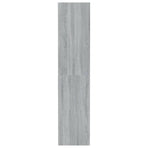 Book Cabinet/Room Divider Grey Sonoma 80x30x135 cm
