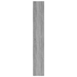 Book Cabinet/Room Divider Grey Sonoma 80x30x198 cm Engineered Wood - Top-Down View