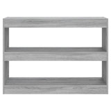 Book Cabinet/Room Divider Grey Sonoma 100x30x72 cm
