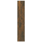 Book Cabinet/Room Divider Smoked Oak 100x30x166 cm