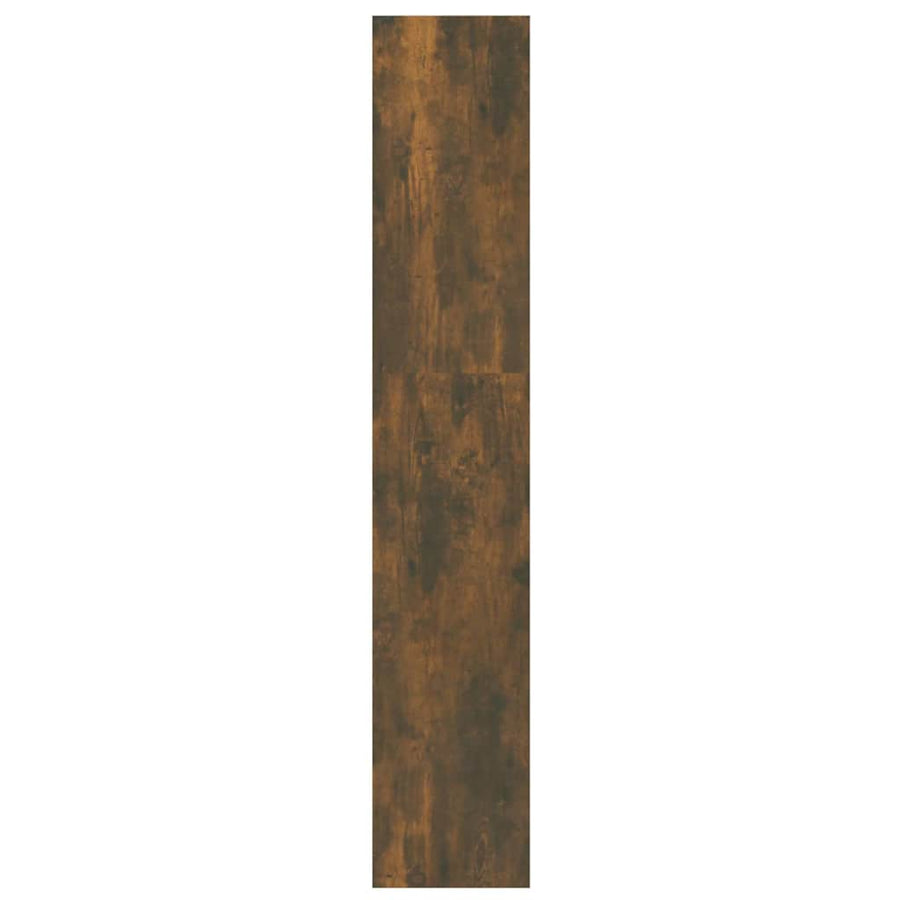 Book Cabinet/Room Divider Smoked Oak 100x30x166 cm