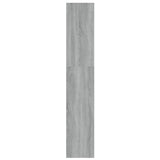 Book Cabinet/Room Divider Grey Sonoma 100x30x166 cm - Rear View