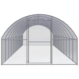 Outdoor Chicken Coop 3x12x2 m Galvanised Steel