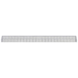 Outdoor Chicken Coop 3x24x2 m Galvanised Steel