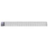 Outdoor Chicken Coop 3x20x2 m Galvanised Steel - Side View