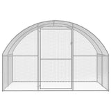 Outdoor Chicken Coop 3x20x2 m Galvanised Steel