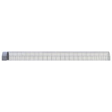 Outdoor Chicken Coop 3x24x2 m Galvanised Steel - Side View