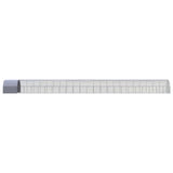 Outdoor Chicken Coop 3x24x2 m Galvanised Steel - Top-Down View