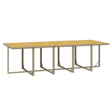 15 Piece Garden Dining Set with Cushions Poly Rattan Beige - Close-Up Angle