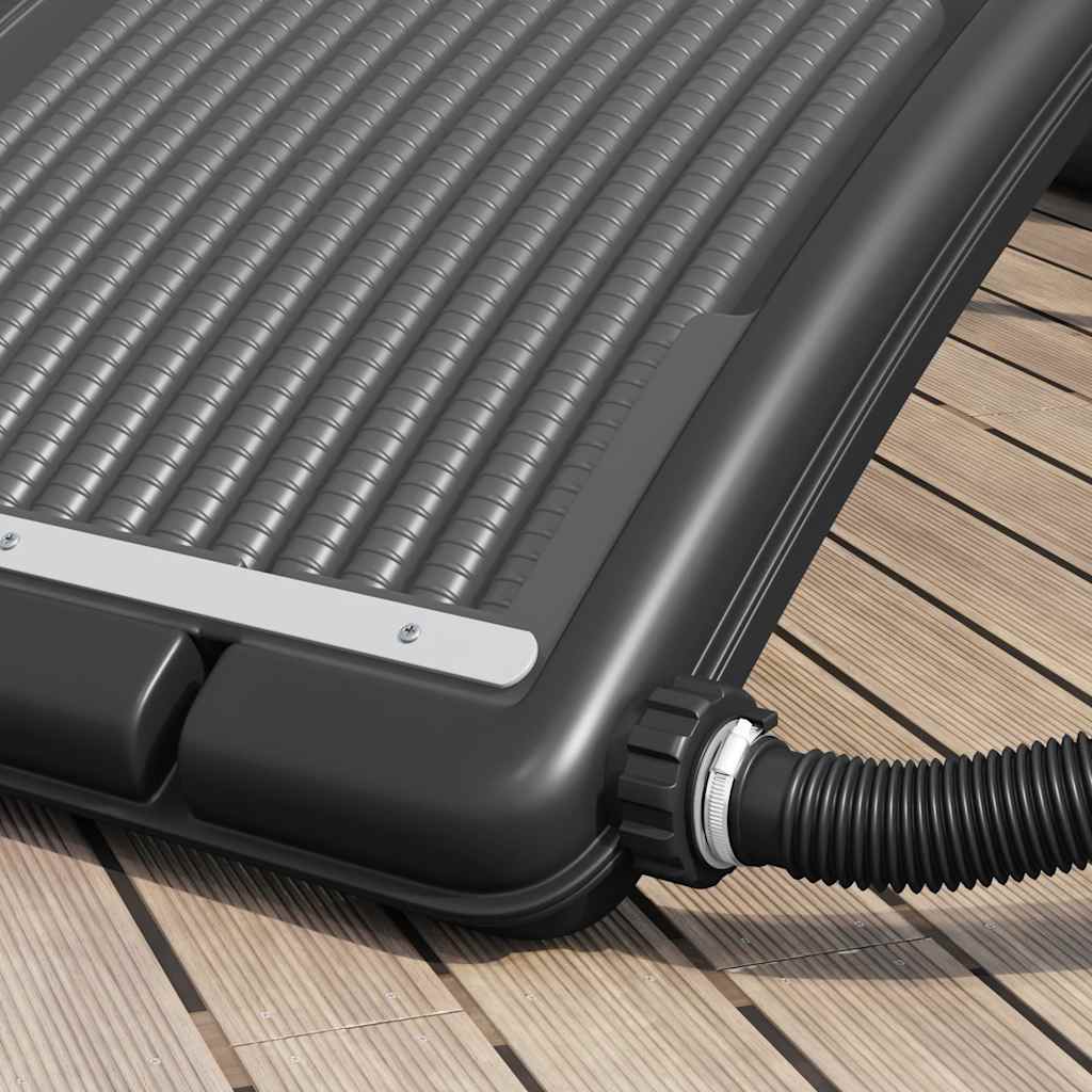Curved Pool Solar Heating Panels 3 pcs 110x65 cm