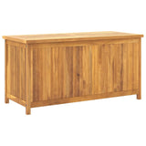 Garden Box 114x50x58 cm Solid Wood Teak - Rear View