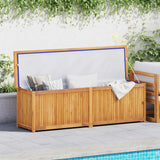 Garden Box 175x50x55 cm Solid Wood Teak - Front View