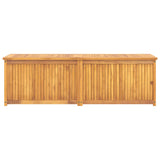 Garden Box 175x50x55 cm Solid Wood Teak - Top-Down View