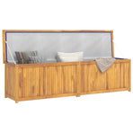 Garden Box 200x50x55 cm Solid Wood Teak