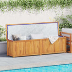 Garden Box 200x50x55 cm Solid Wood Teak