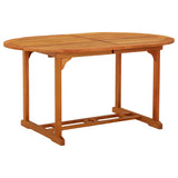 Garden Table 200x100x75 cm Solid Wood Eucalyptus
